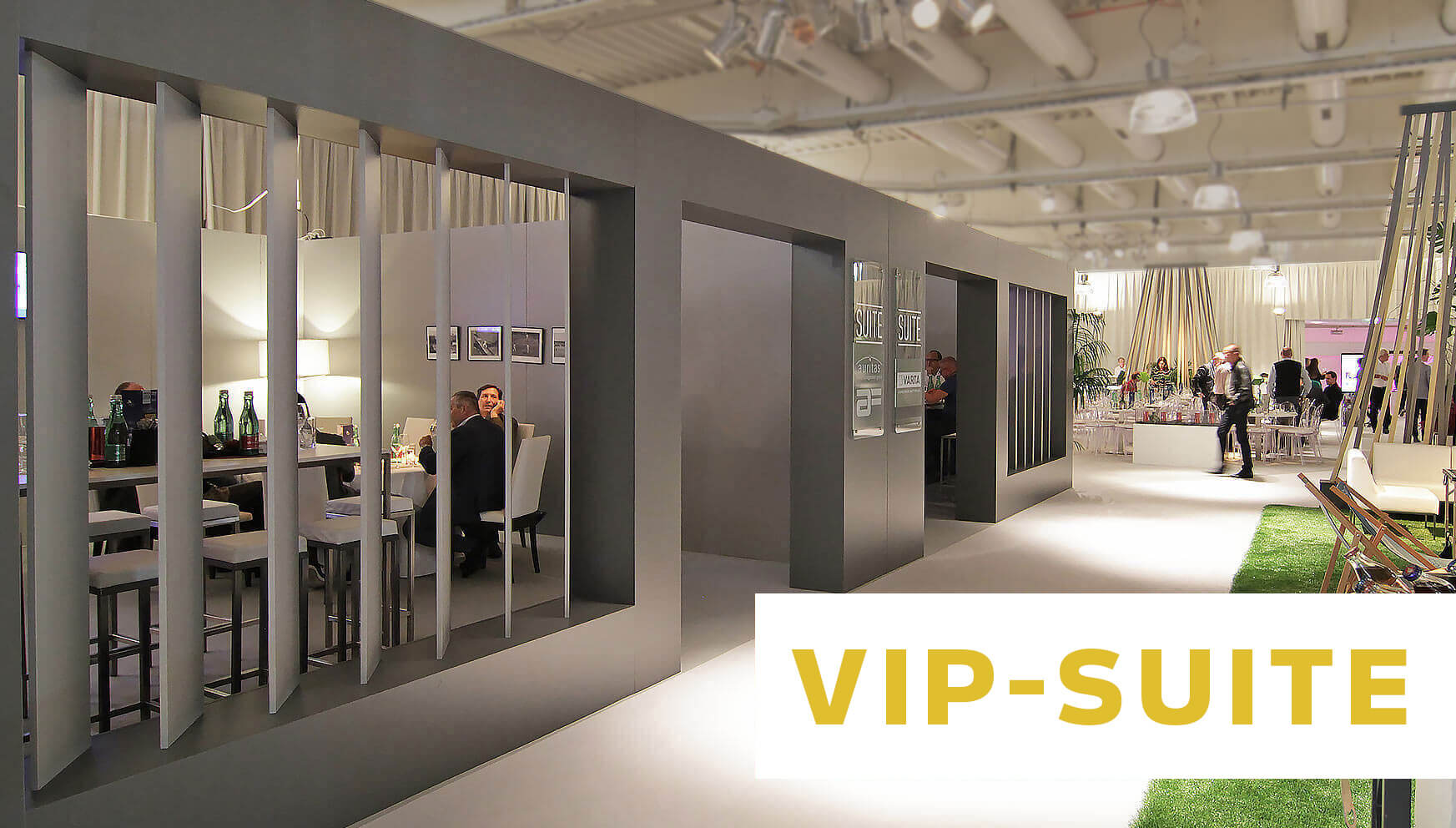 Vip-Suite-Schriftblock
