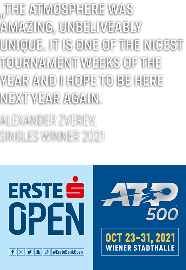ThinkAhead ERSTE BANK OPEN Vienna – 2021