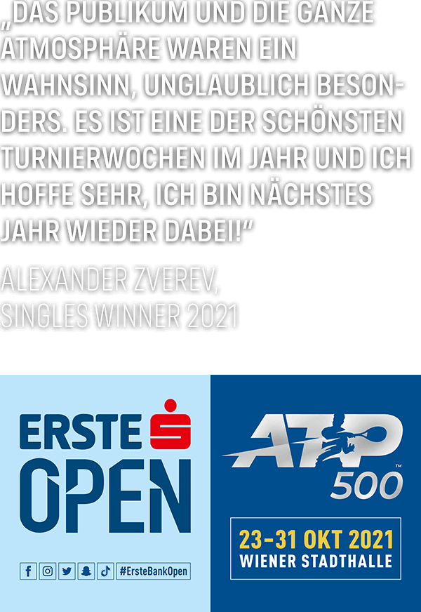 ThinkAhead ERSTE BANK OPEN Wien – 2021