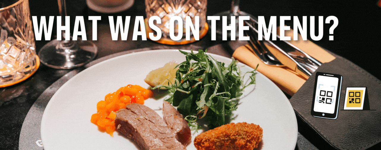 WHAT WAS ON THE MENU